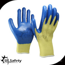 SRSAFETY 10 Gauge Cut Resistant Nitril Arbeitshandschuh / Nitril beschichtet auf Palm Handschuhe